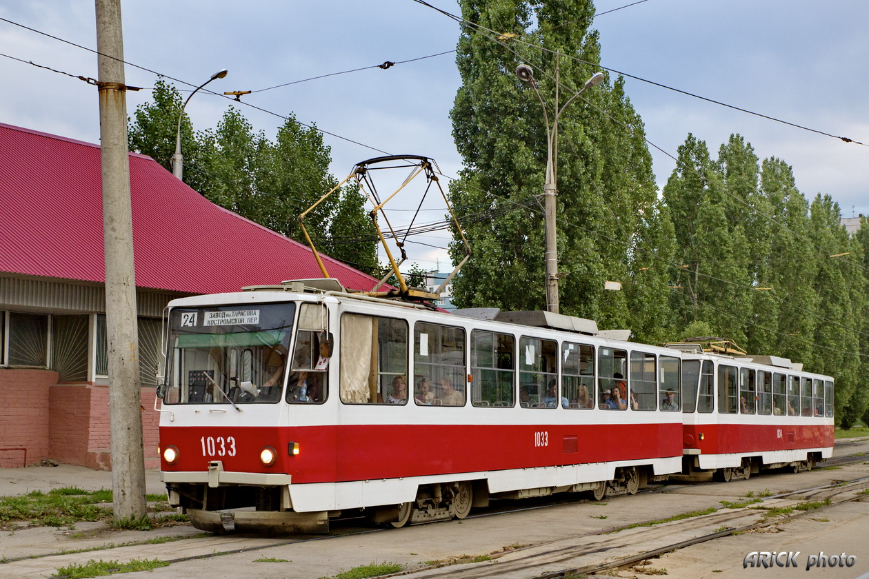Самара, Tatra T6B5SU № 1033