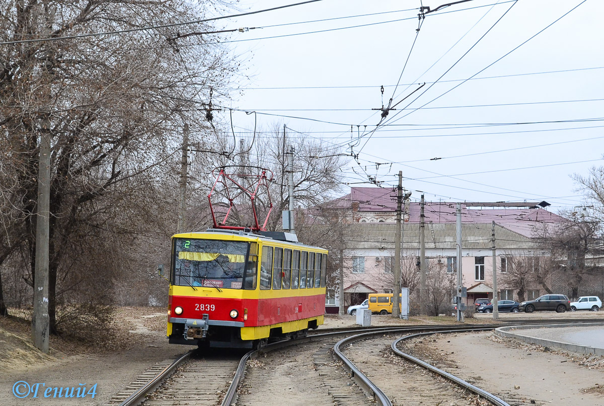 Волгоград, Tatra T6B5SU № 2839