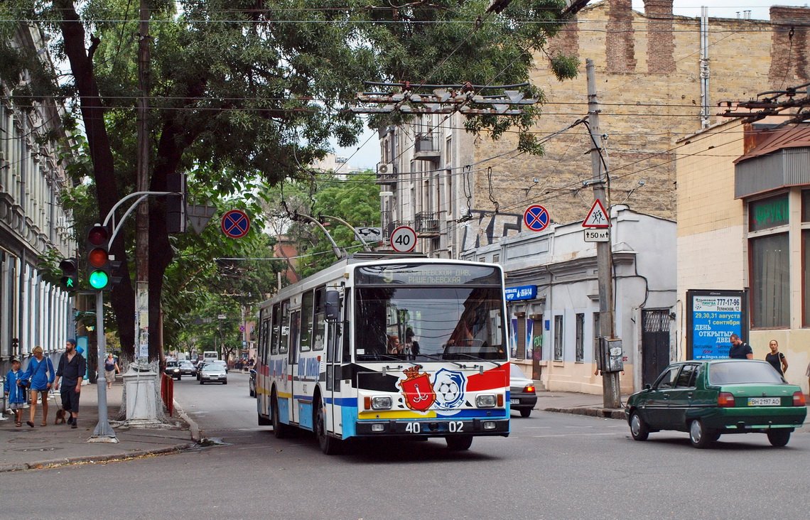 Одесса, Škoda 14Tr17/6M № 4002