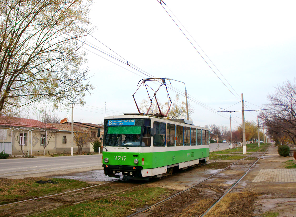 Tachkent, Tatra T6B5SU N°. 2717