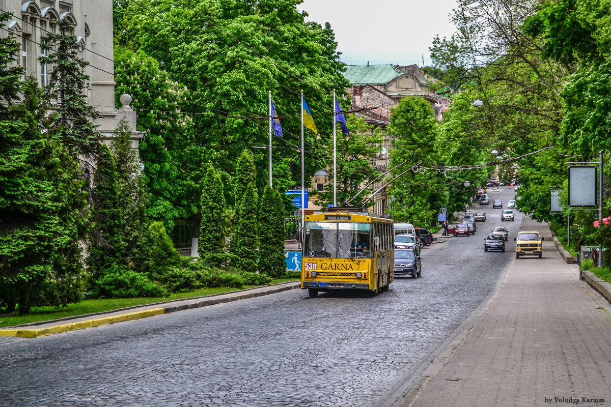 Львов, Škoda 14Tr02/6 № 538