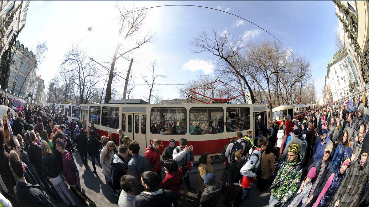 Москва — Парад к 115-летию трамвая 12 апреля 2014; Москва — Разные фотографии
