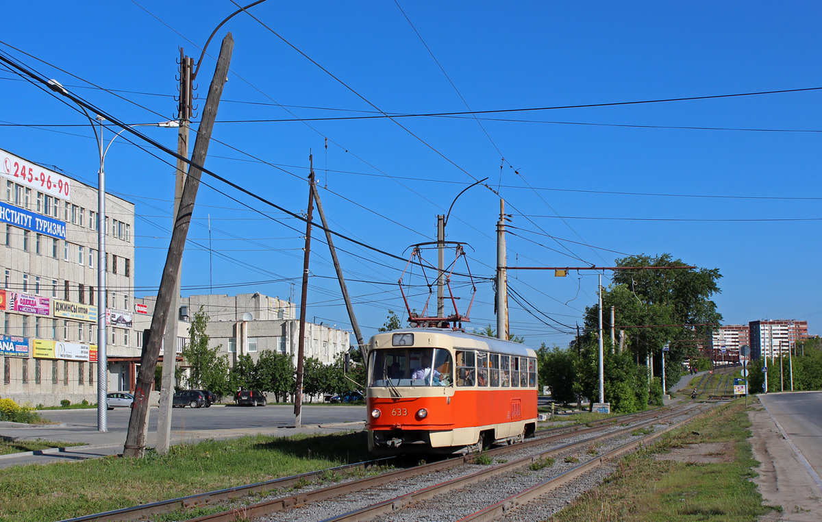 Екатеринбург, Tatra T3SU (двухдверная) № 633