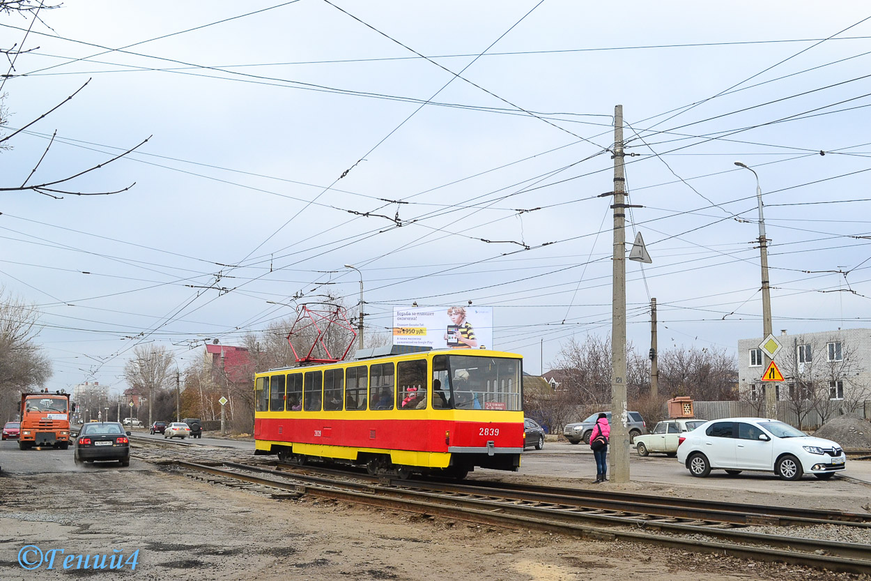 Волгоград, Tatra T6B5SU № 2839