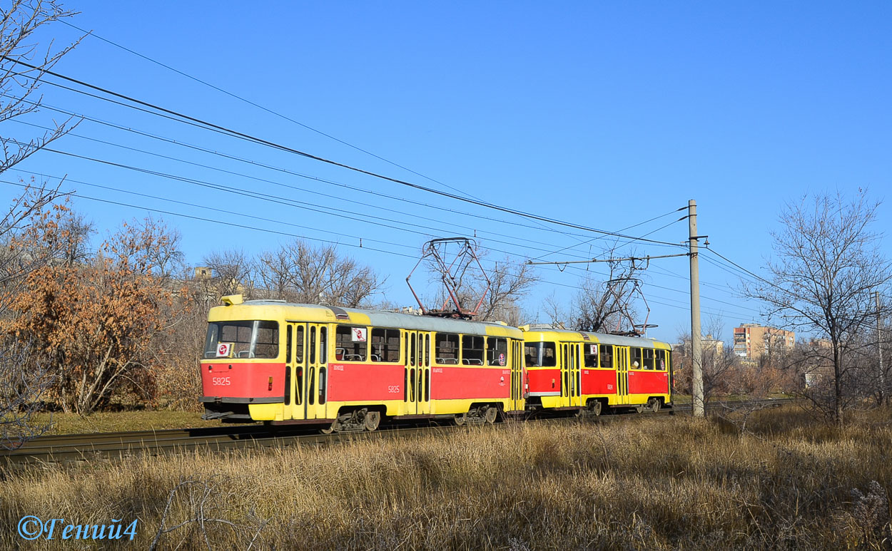 Volgograd, Tatra T3SU N°. 5824; Volgograd, Tatra T3SU N°. 5825