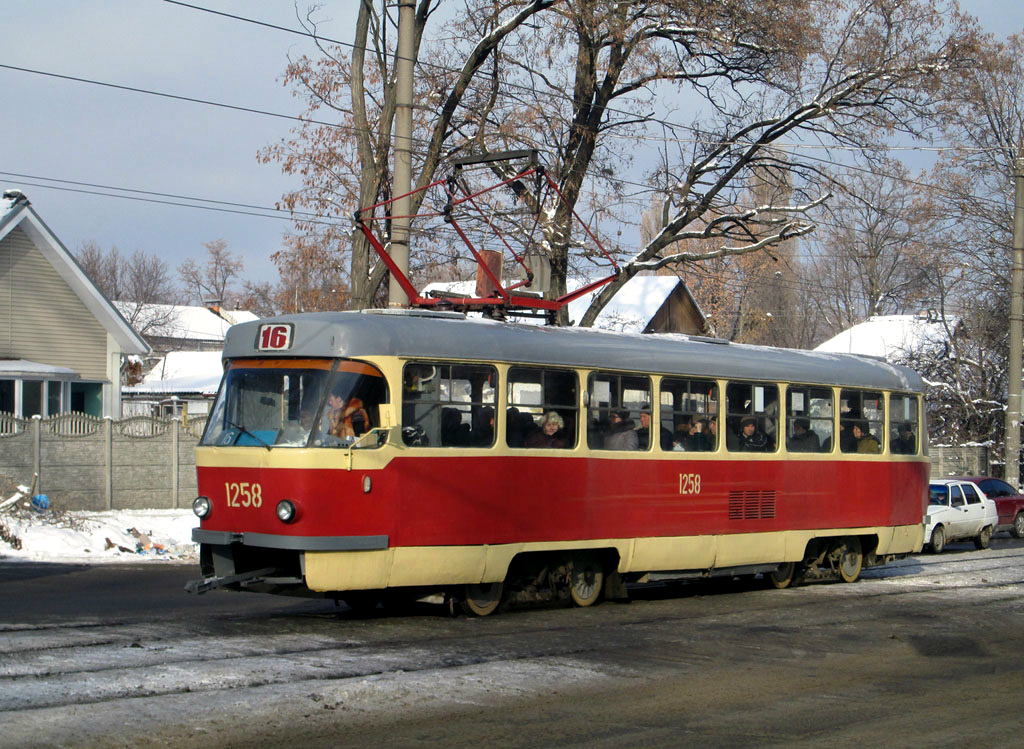 Dnipro, Tatra T3SU Nr. 1258
