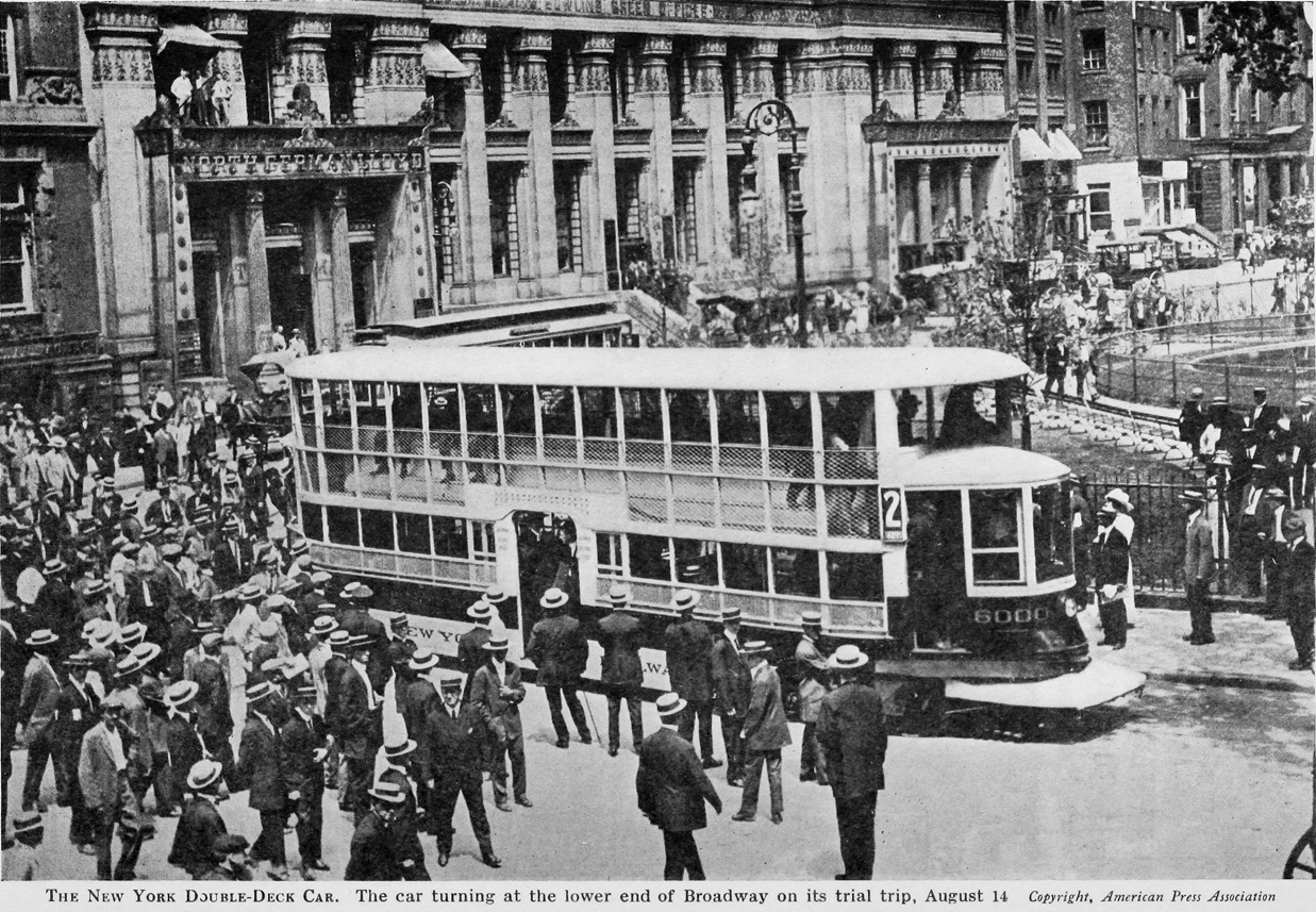 Нью-Йорк, Brill "Hedley-Doyle car" № 6000; Нью-Йорк — New York Railways Co.