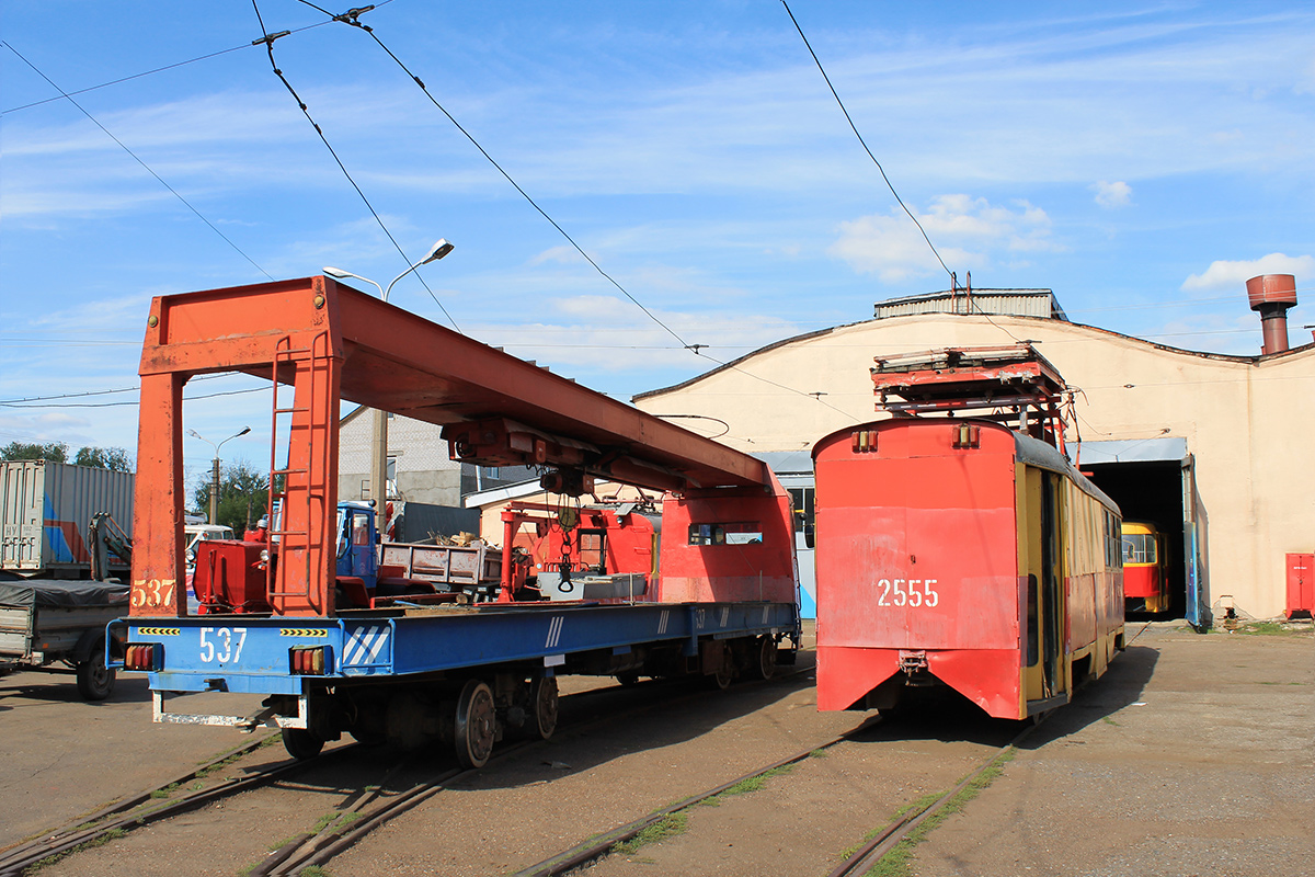 Уфа, Tatra T3SU № 2555; Уфа, ТК-28 № 537