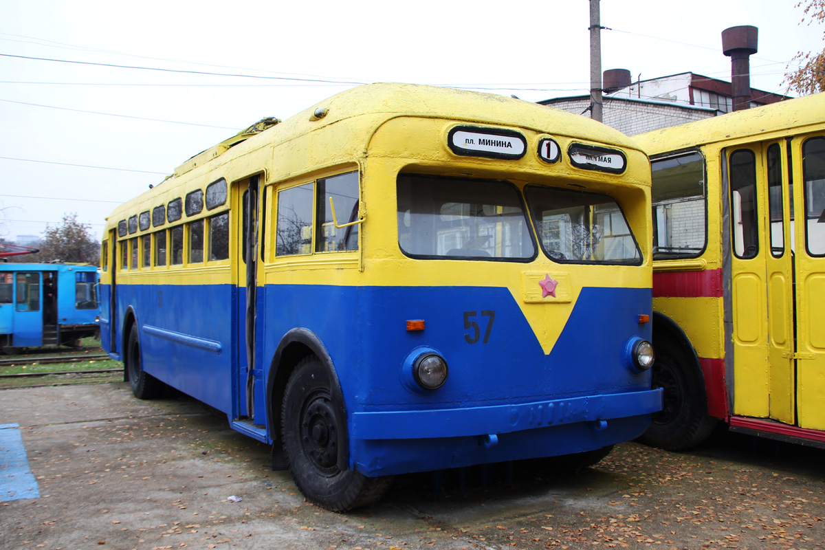 Нижний Новгород, МТБ-82Д № 57; Нижний Новгород — Музей ГЭТ  — подвижной состав