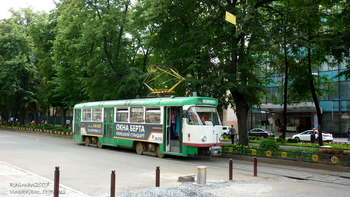 Владикавказ, Tatra T4DM № 7