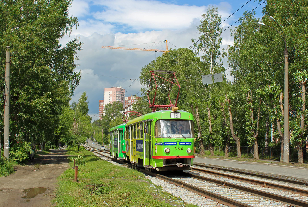 Jekaterinburgas, Tatra T3SU nr. 654