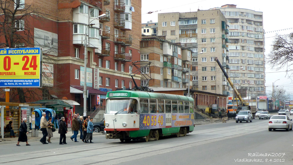 Владикавказ, Tatra T4DM № 6
