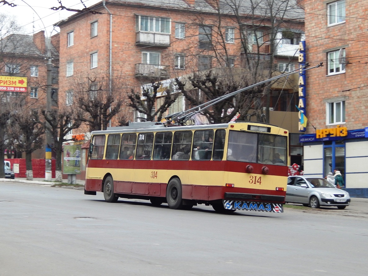 Черновцы, Škoda 14Tr11/6 № 314