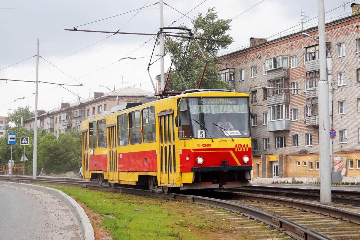Барнаул, Tatra T6B5SU № 1011