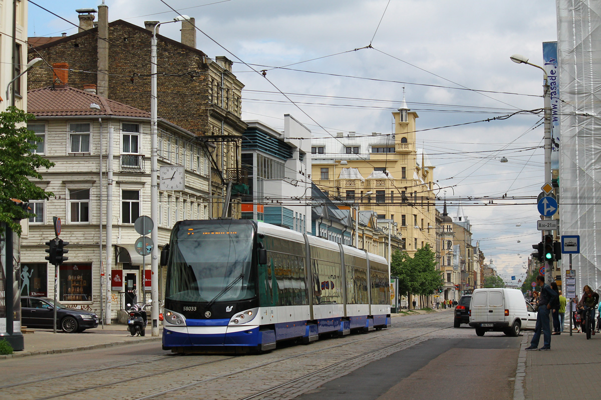 Рига, Škoda 15T1 ForCity Alfa Riga № 58033