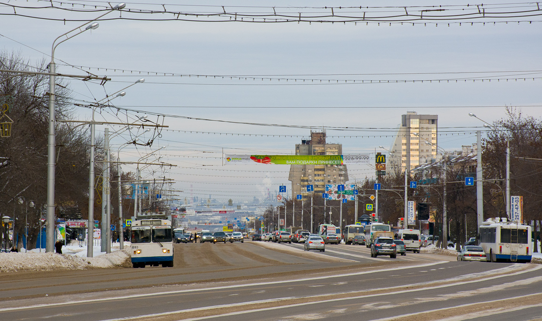 Уфа, БТЗ-5276-01 № 1093; Уфа — Троллейбусная сеть — юг