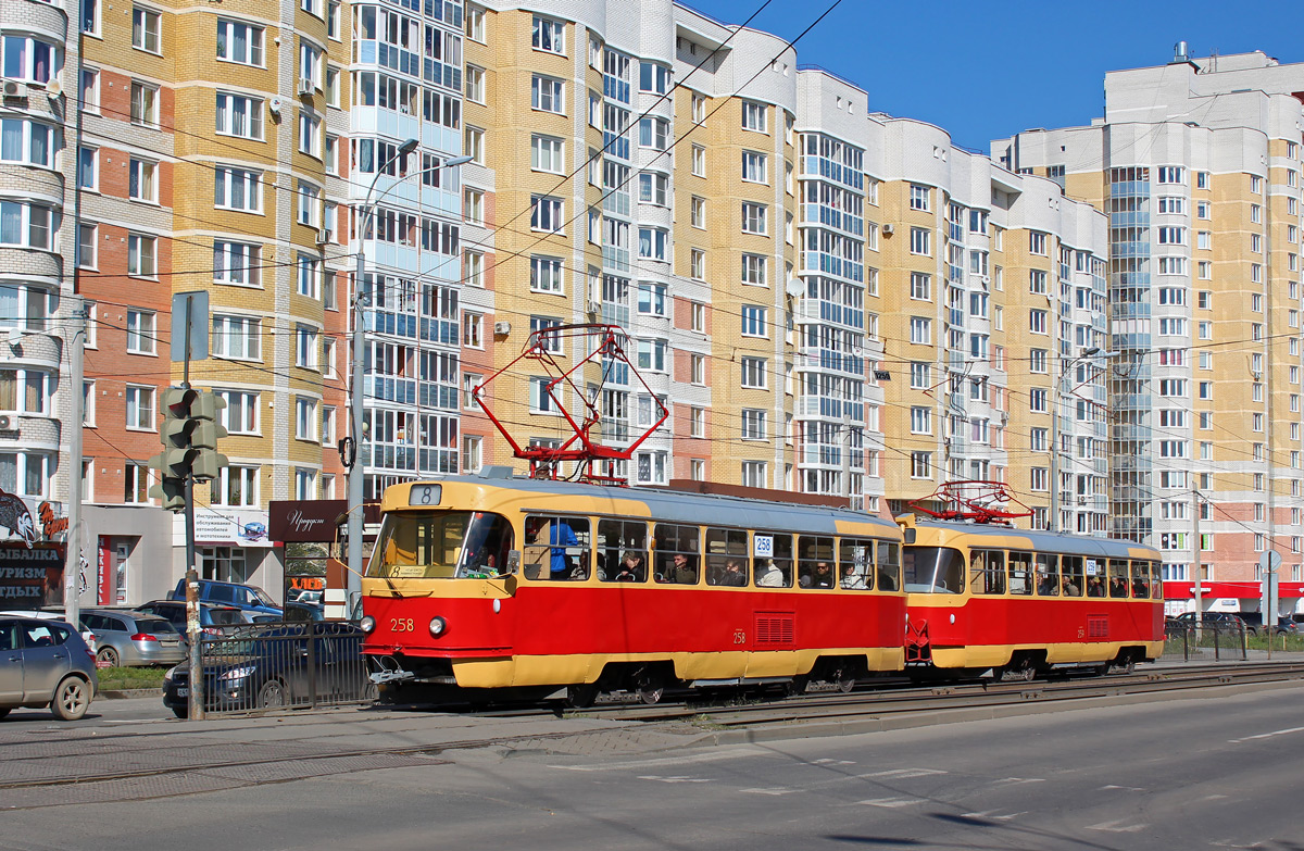 Екатеринбург, Tatra T3SU № 258