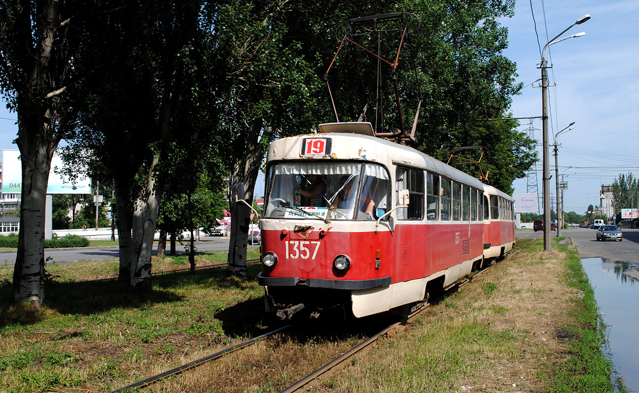 Днепр, Tatra T3SU № 1357