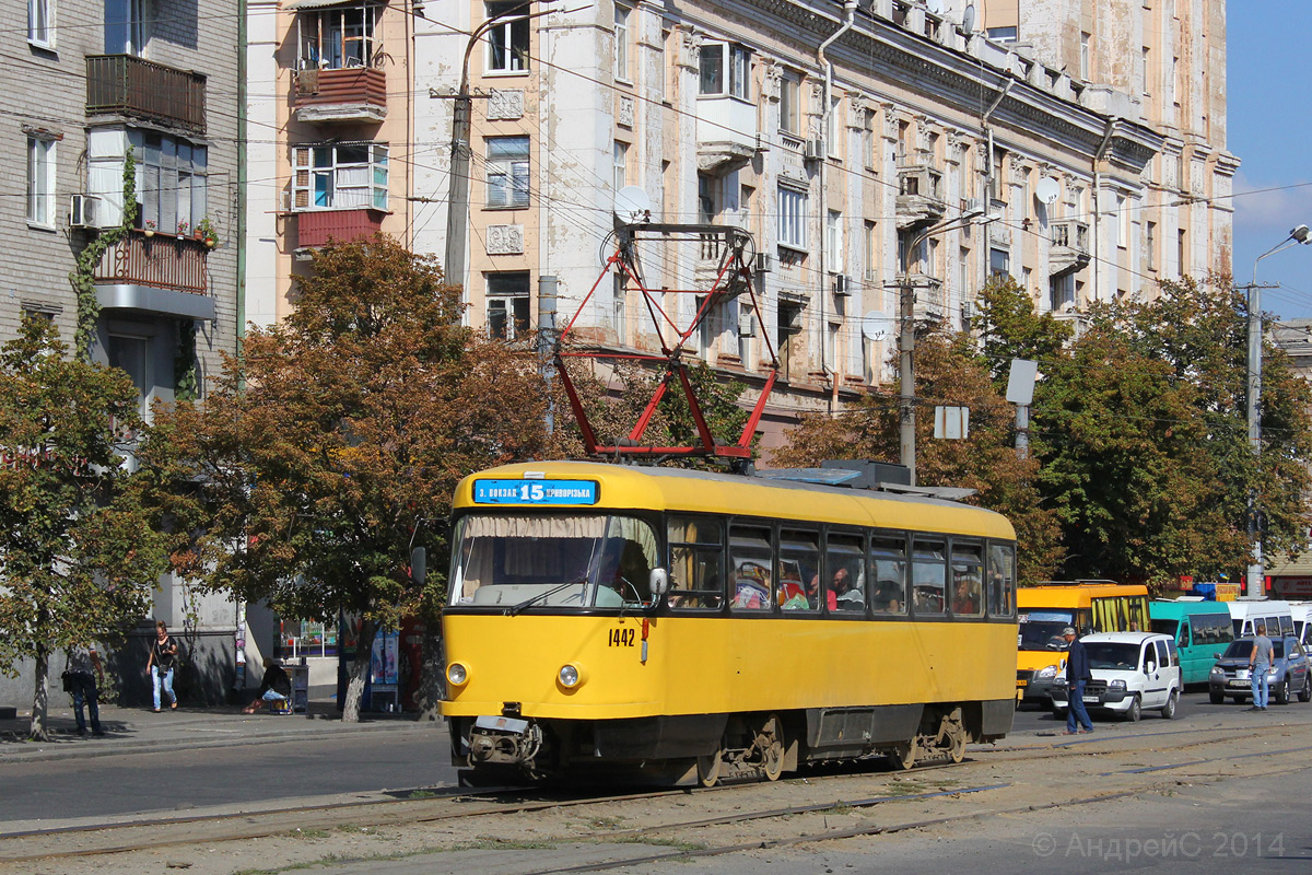 Днепр, Tatra T4D-MT № 1442