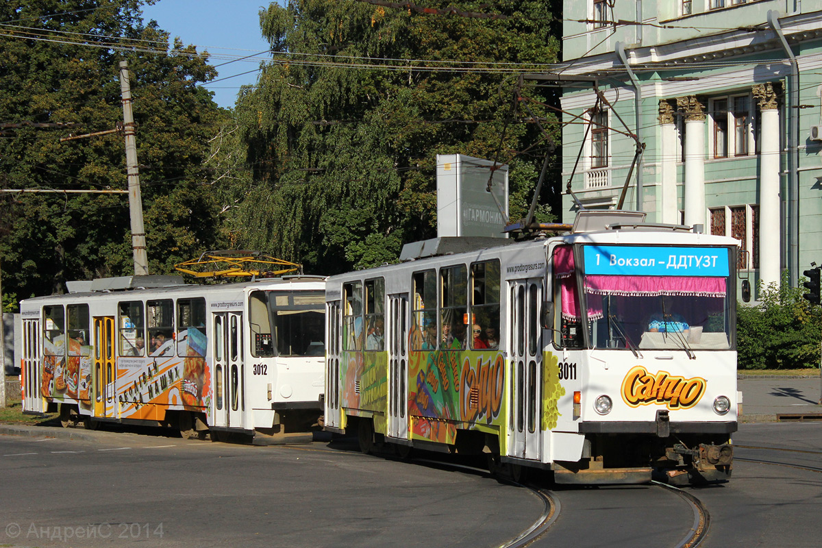 Днепр, Татра-Юг Т6Б5 № 3011