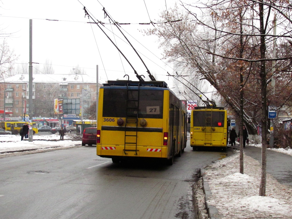 Киев, ЛАЗ E301D1 № 3606