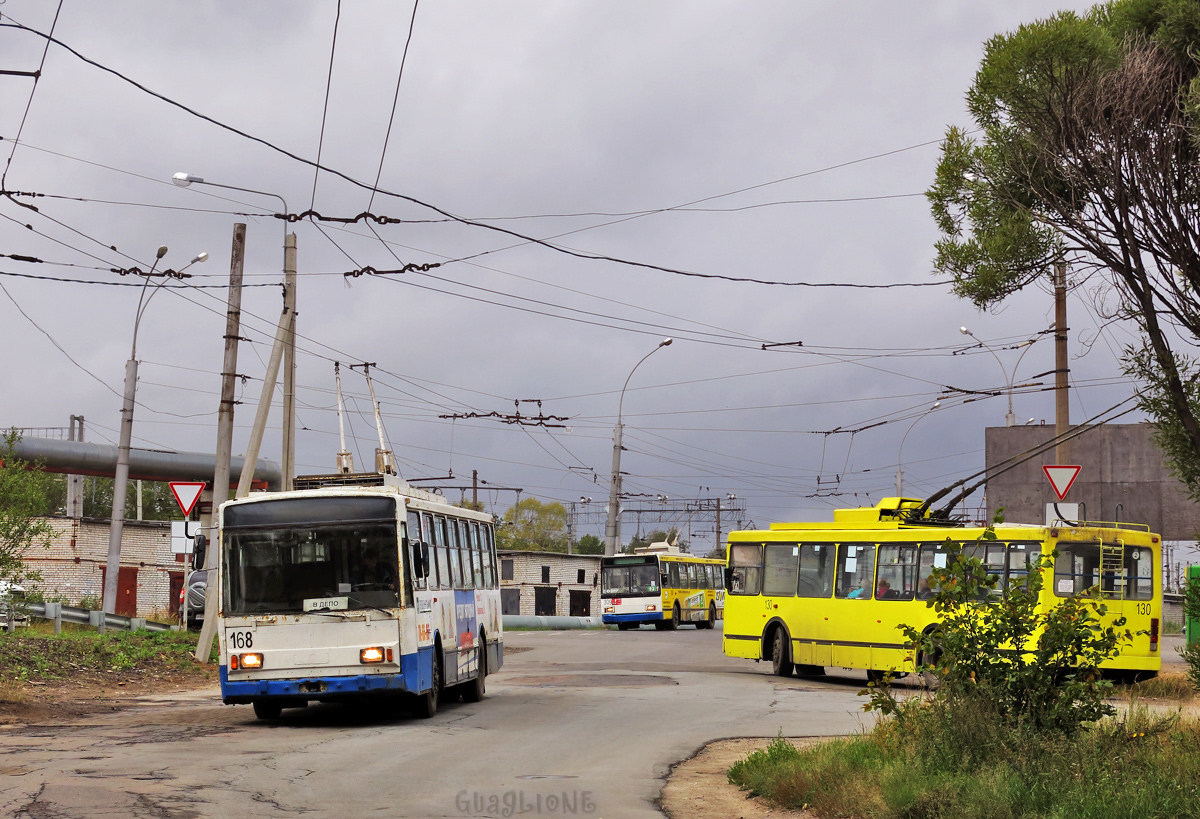 Вологда, Škoda 14TrM (ВМЗ) № 168