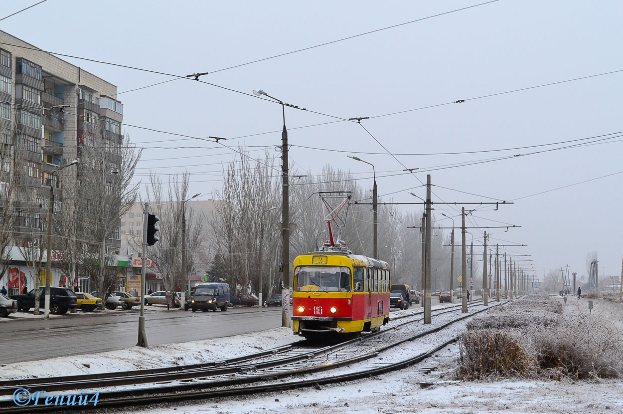 Волжский, Tatra T3SU № 110