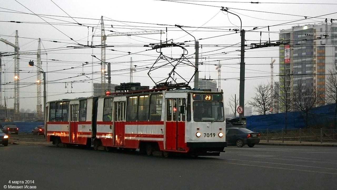 Санкт-Петербург, ЛВС-86К № 7019