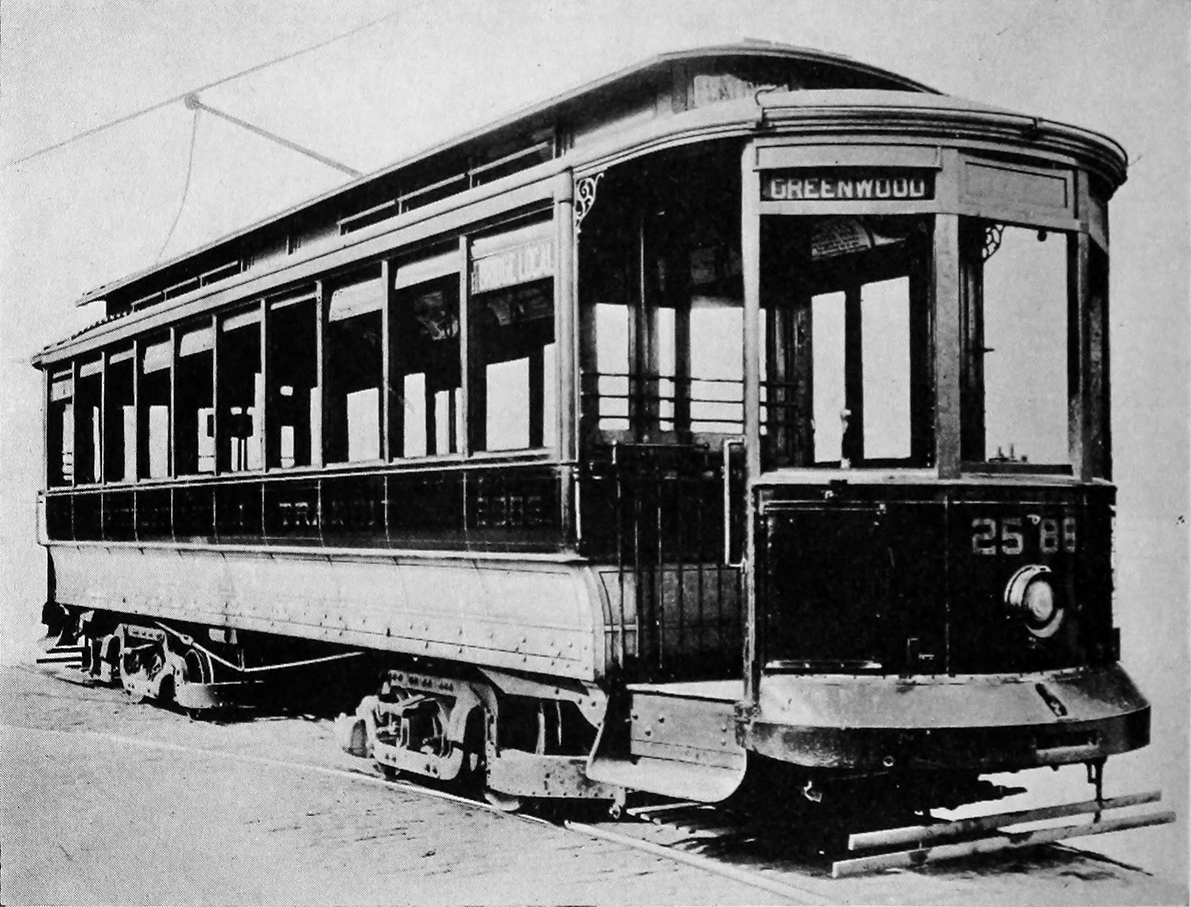 Нью-Йорк, Четырёхосный моторный Stephenson № 2589 Нью-Йорк, Четырёхосный моторный Stephenson № 2589