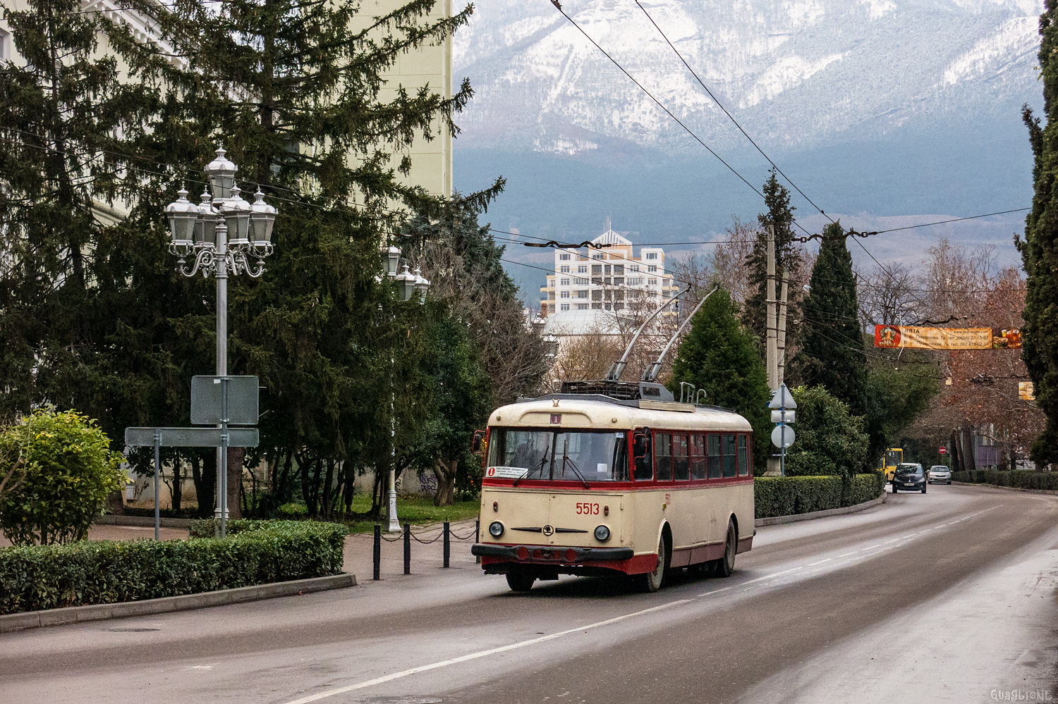 Крымский троллейбус, Škoda 9Tr19 № 5513