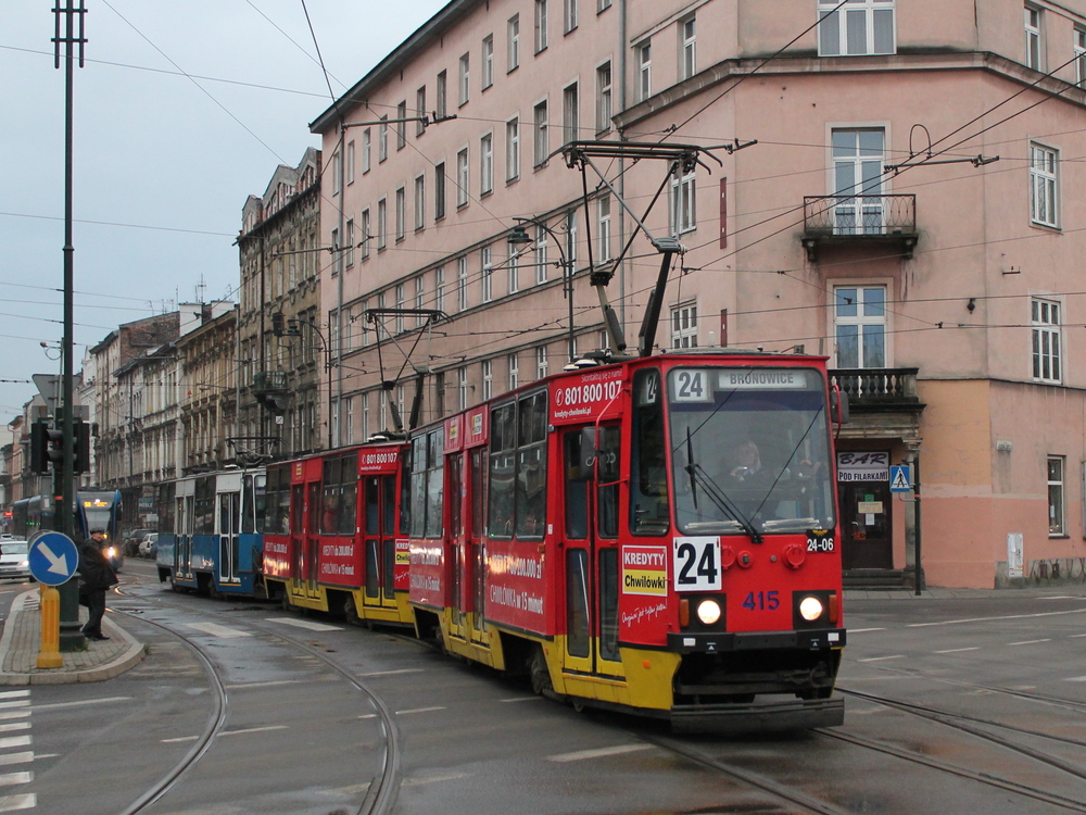 Краков, Konstal 105Na № 415