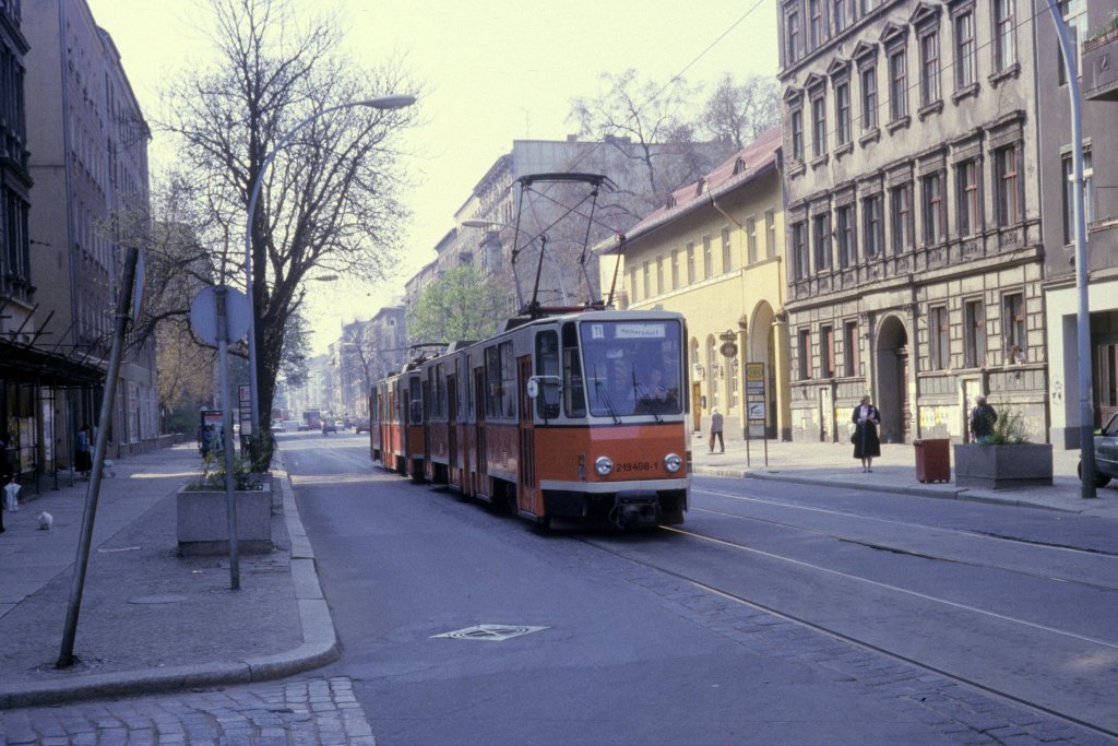 Берлин, Tatra KT4Dt № 219 458-1