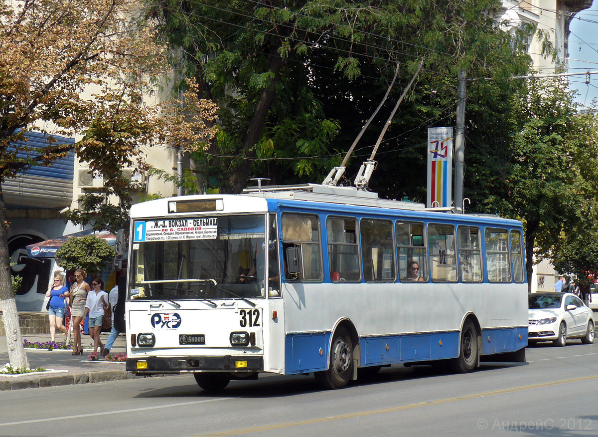 Ростов-на-Дону, Škoda 14Tr01 № 312