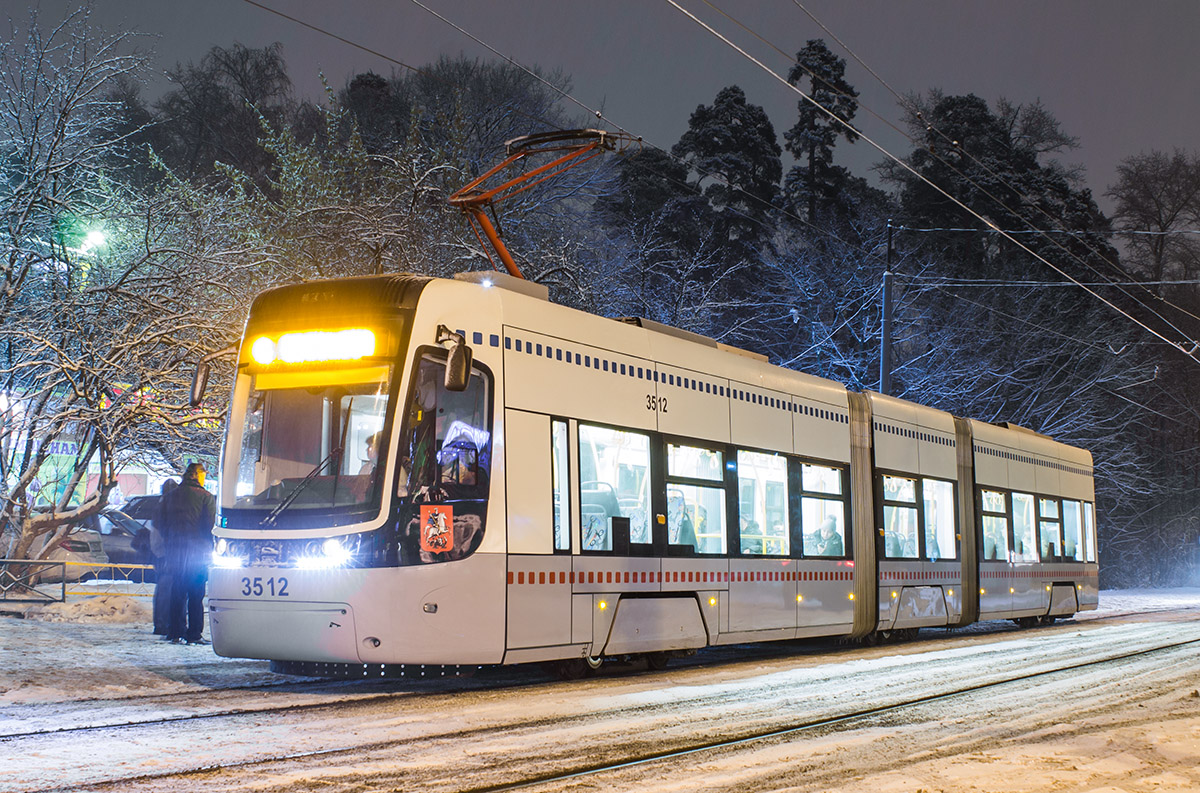 Москва, 71-414 (Pesa Fokstrot) № 3512