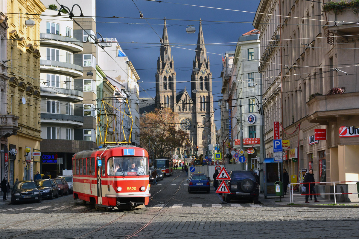 Прага, Tatra T3 № 5520
