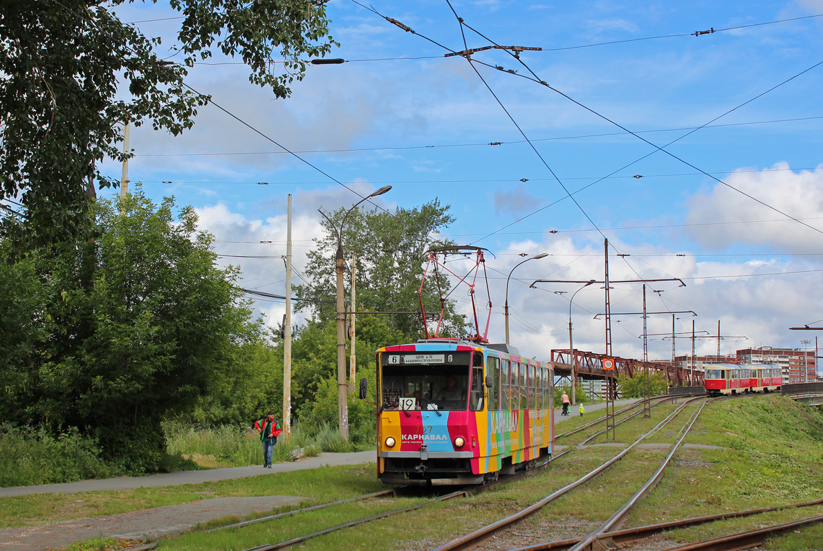 Екатеринбург, Tatra T6B5SU № 727