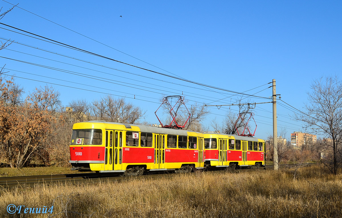 Volgograd, Tatra T3SU # 5810; Volgograd, Tatra T3SU # 5809