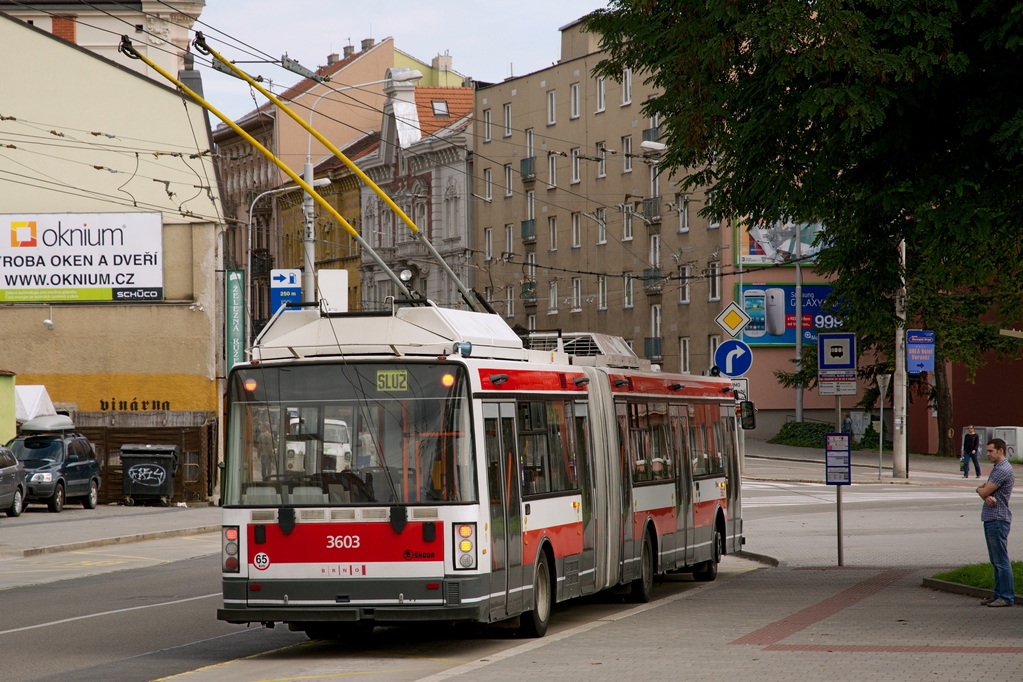 Брно, Škoda 22Tr № 3603