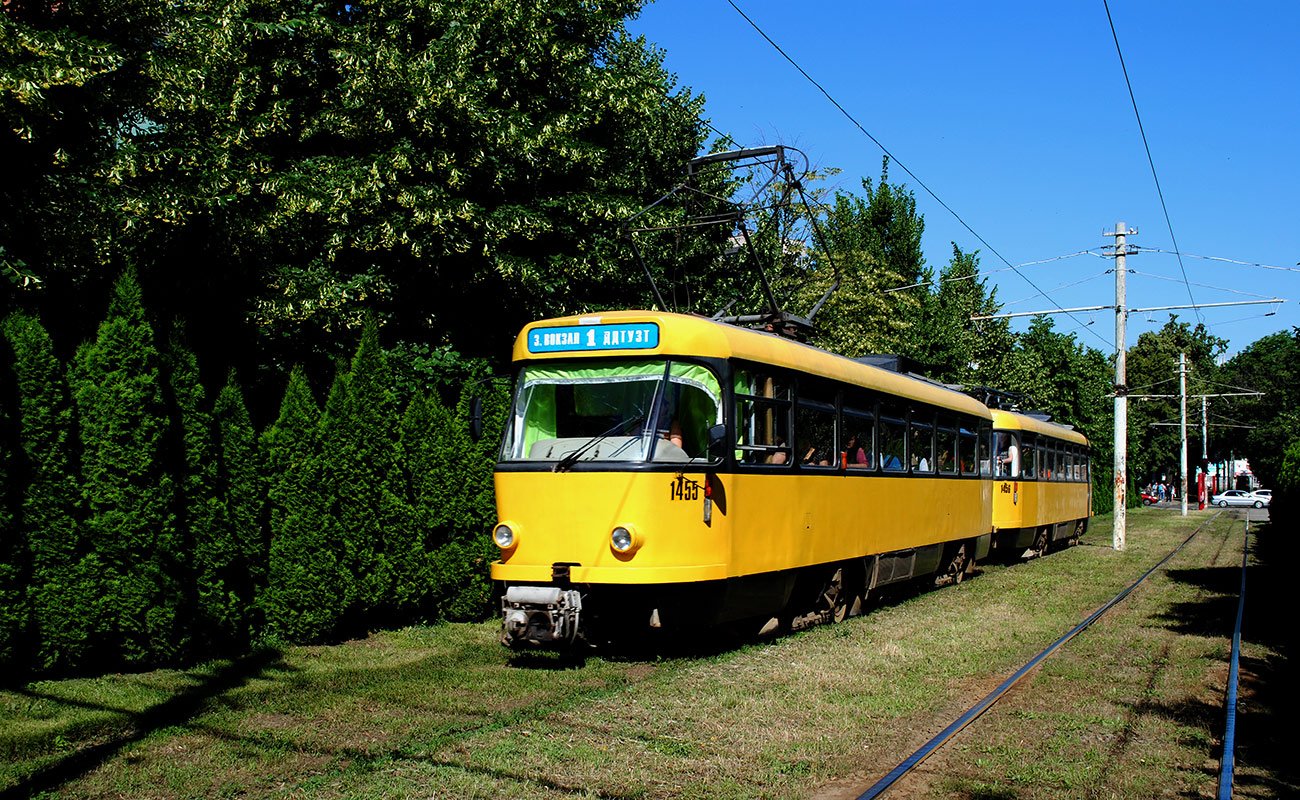 Дняпро, Tatra T4D-MT № 1455 Дняпро, Tatra T4D-MT № 1455