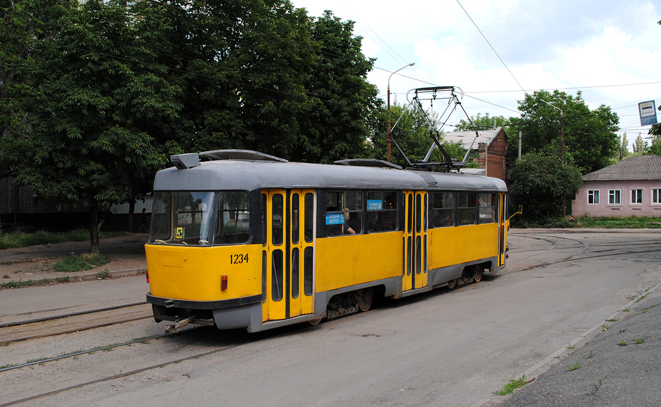 Днепр, Tatra T3SU № 1234