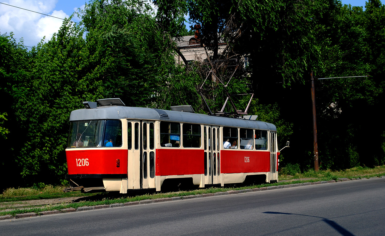 Днепр, Tatra T3SU № 1206