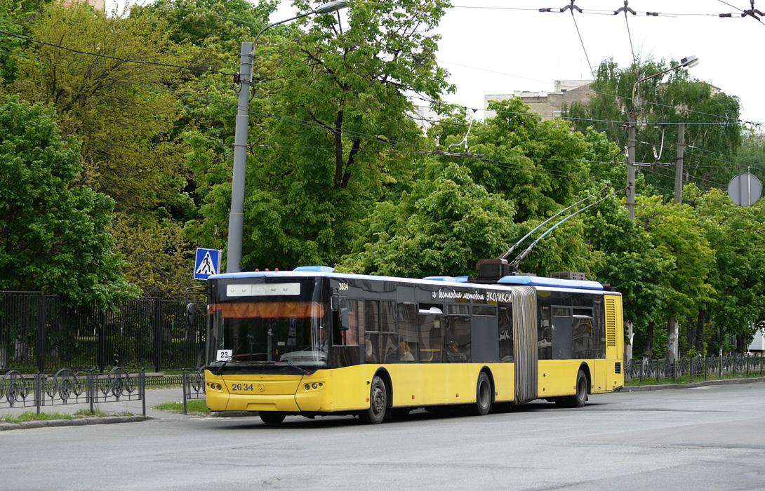 Киев, ЛАЗ E301D1 № 2634