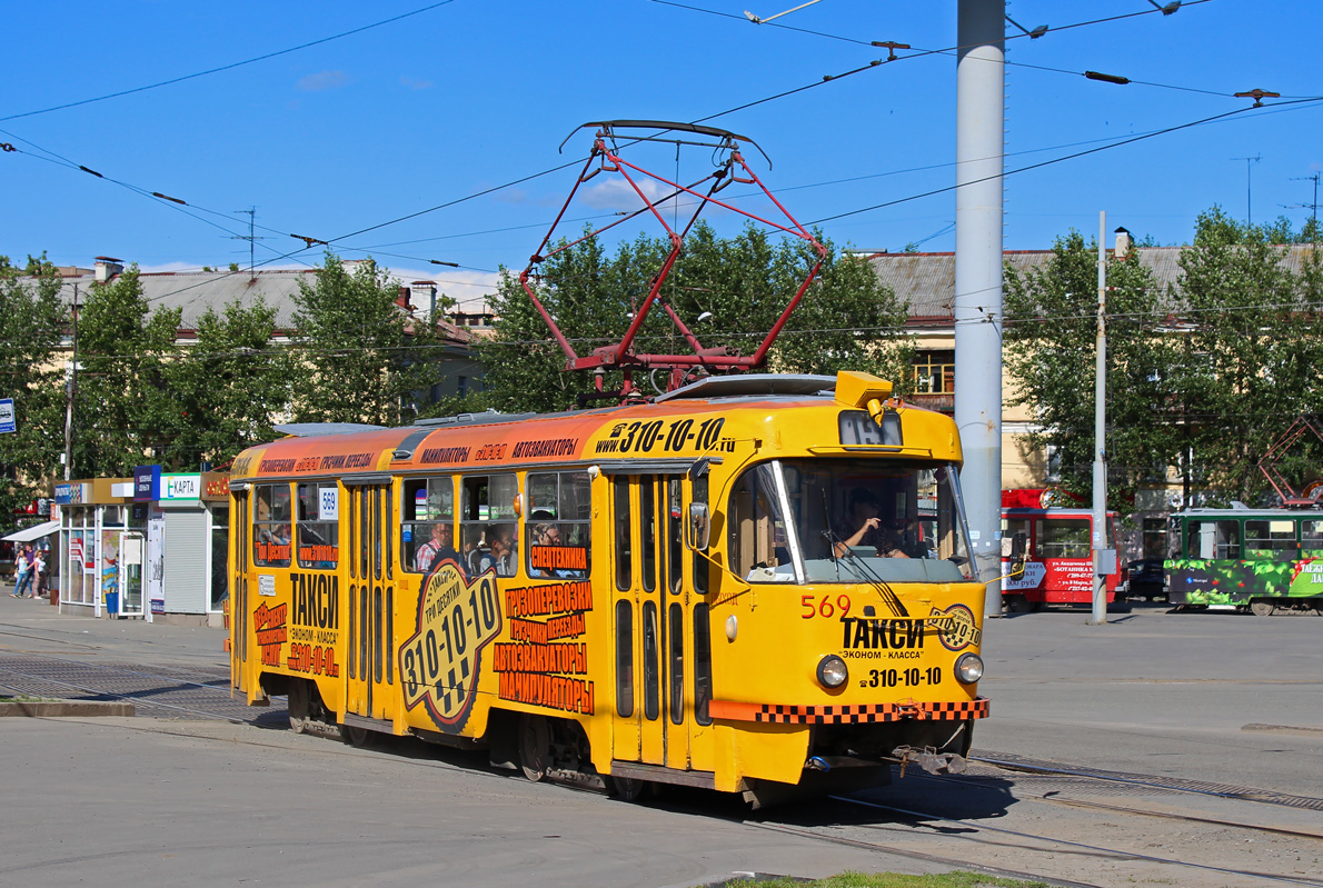Jekatyerinburg, Tatra T3SU — 569 Jekatyerinburg, Tatra T3SU — 569