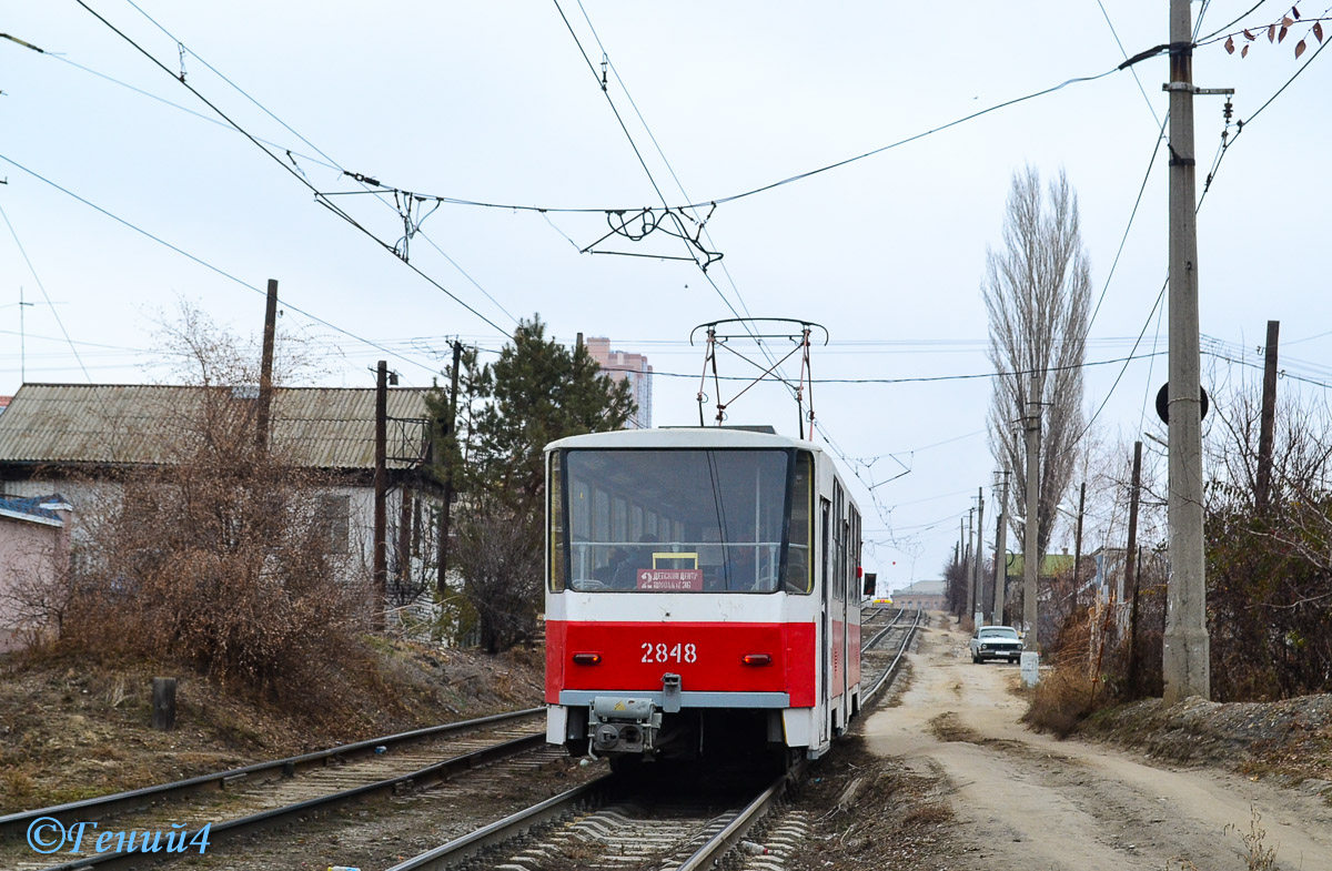 Волгоград, Tatra T6B5SU № 2848 Волгоград, Tatra T6B5SU № 2848