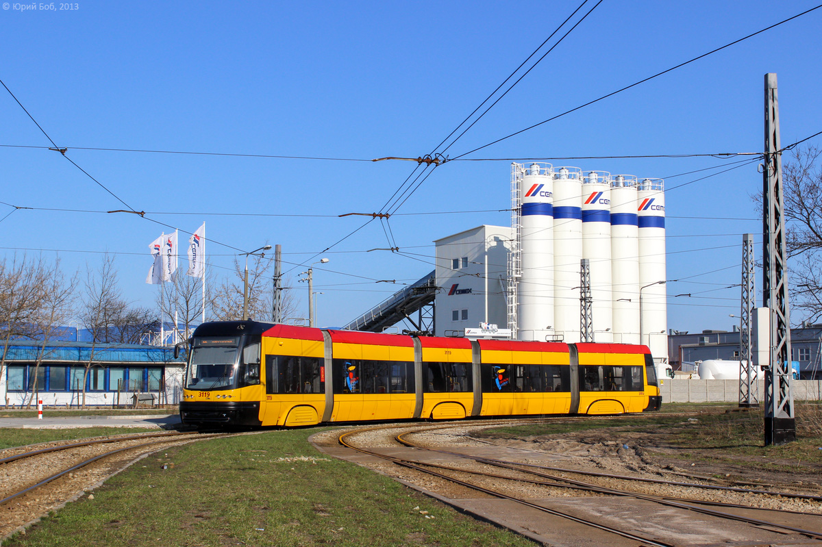 Варшава, PESA Swing 120Na № 3119