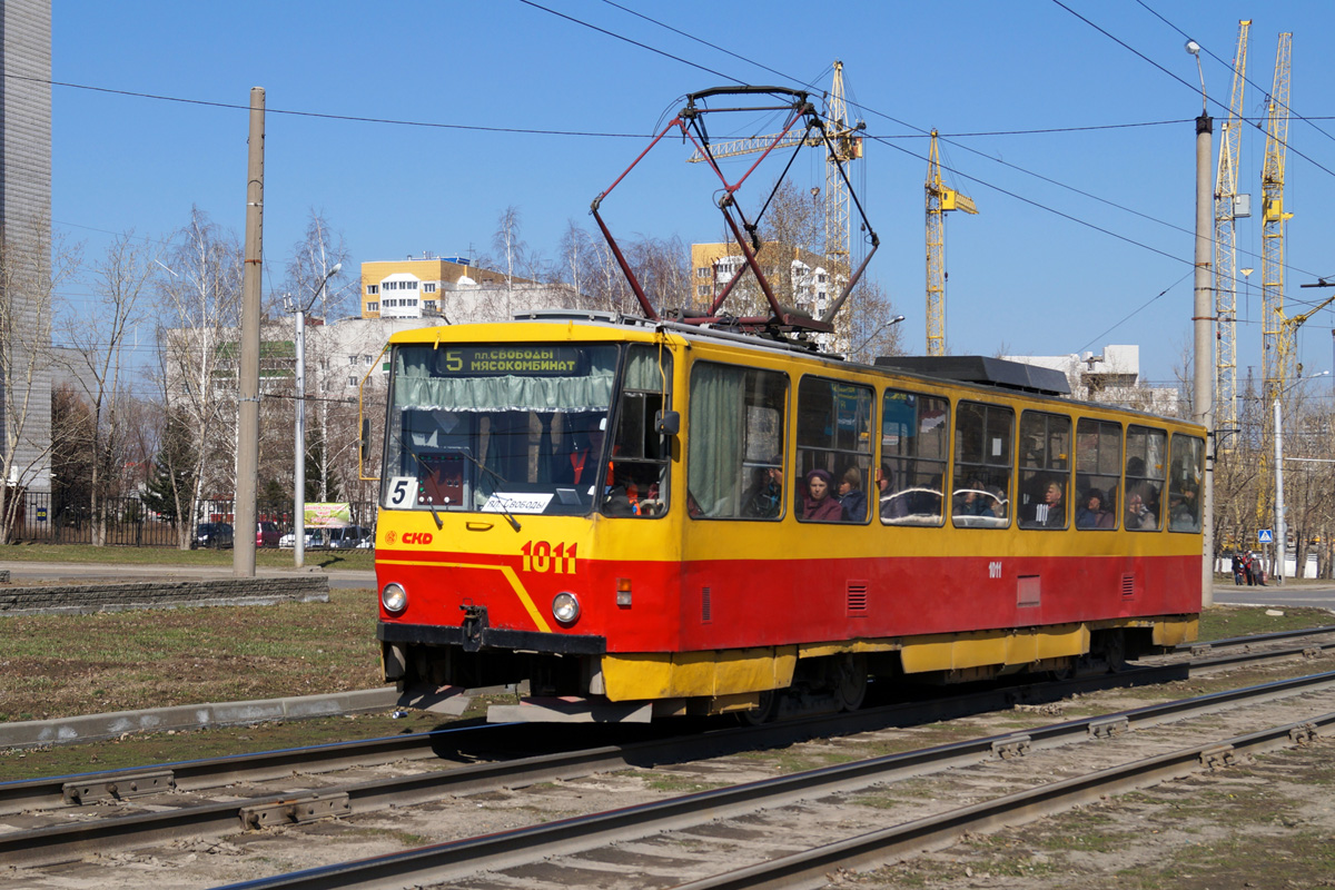 Барнаул, Tatra T6B5SU № 1011