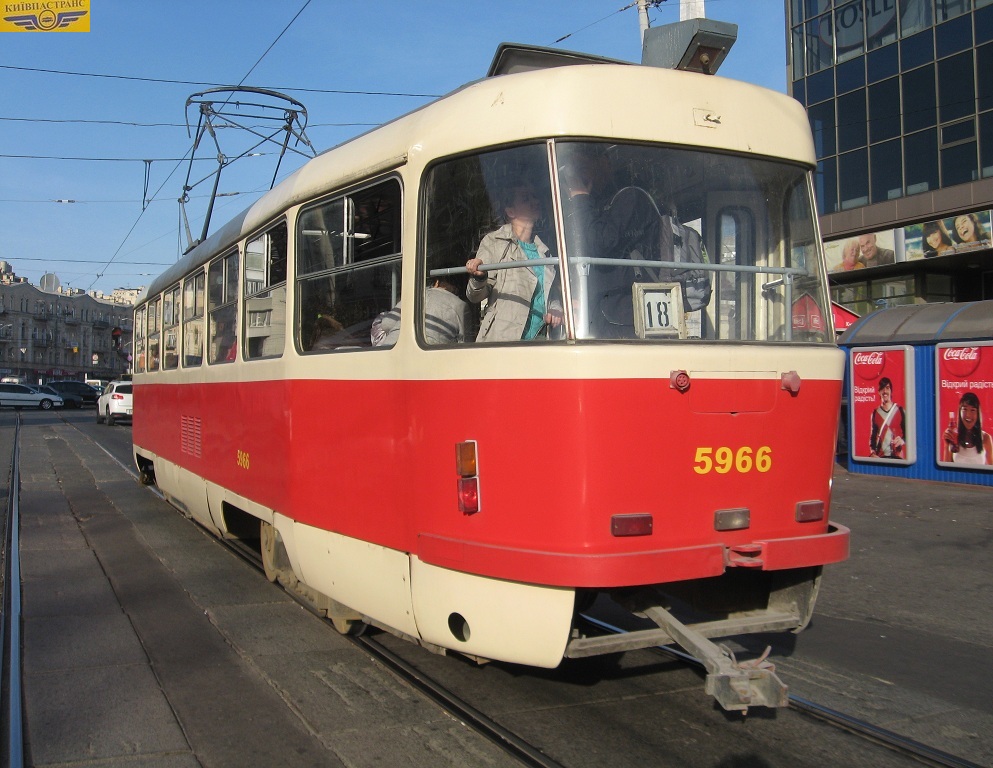 Киев, Tatra T3SUCS № 5966