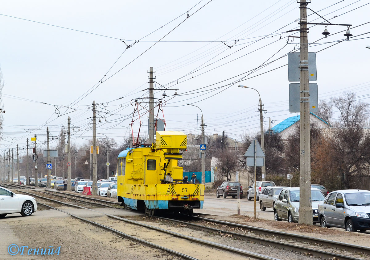 Волгоград, Tatra T3SU (двухдверная) № 57 Волгоград, Tatra T3SU (двухдверная) № 57