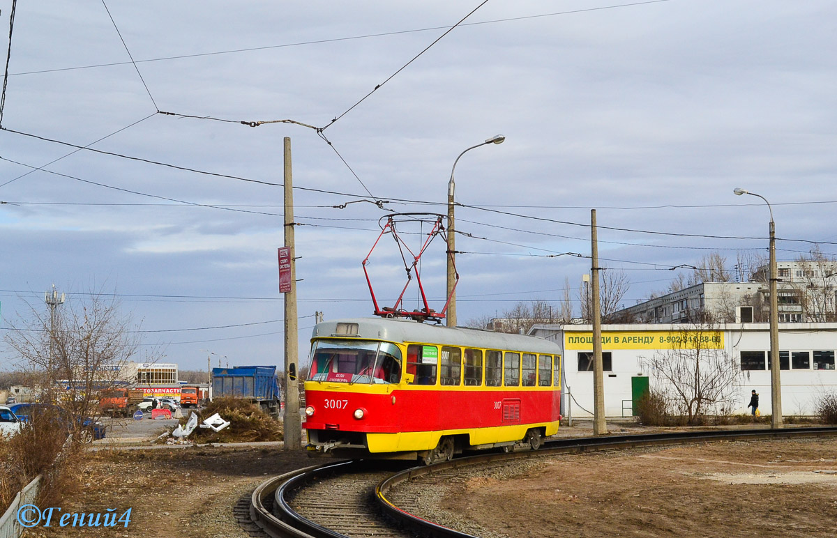 Volgograd, Tatra T3SU (2-door) Br. 3007