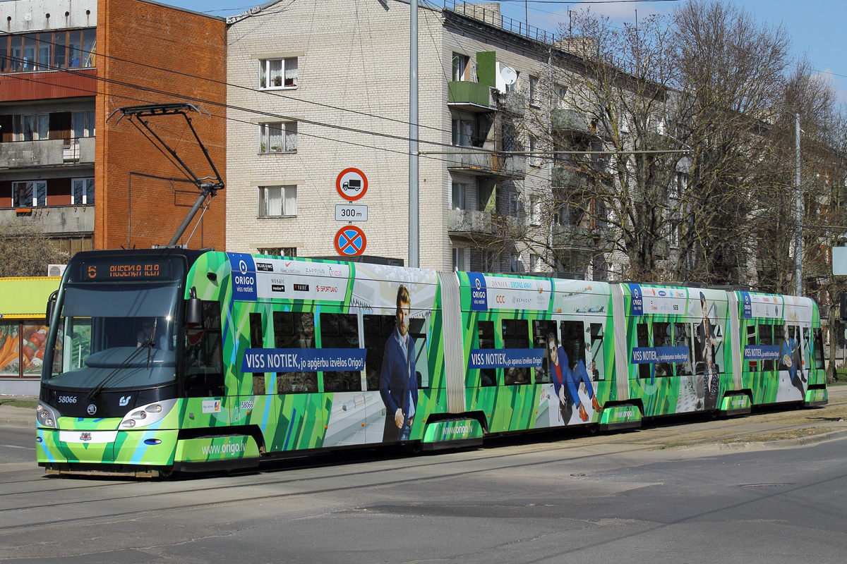 Рига, Škoda 15T1 ForCity Alfa Riga № 58066